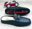 Clarks Leather Half Shoes Black - 4