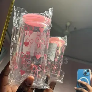 Reusable Tumbler Cup With Straw