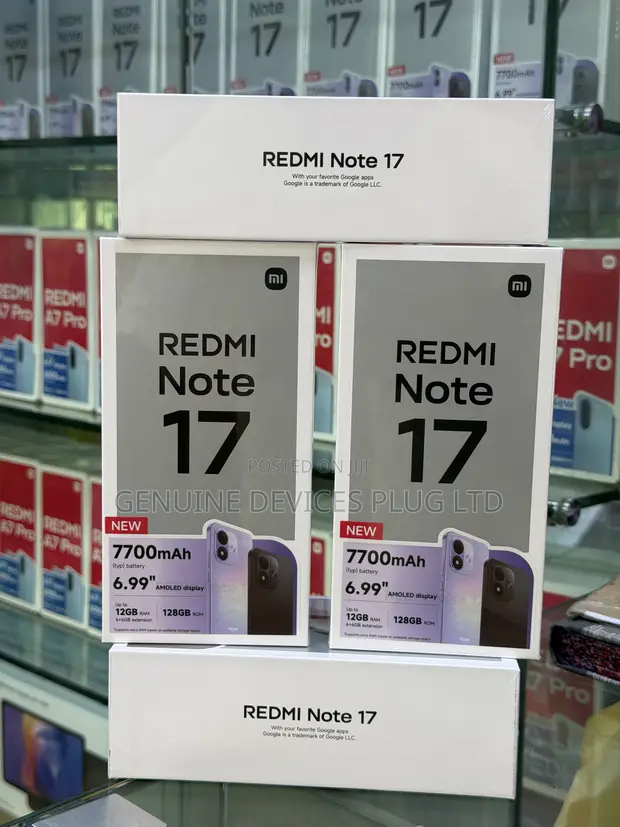 New Xiaomi Redmi Note 17 128GB Black - 1