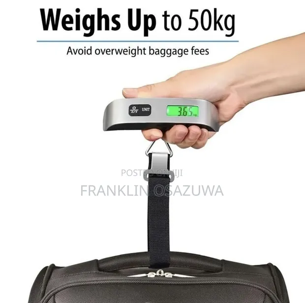 Portable Digital Luggage Scale 50kg/110lb - 1