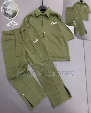 Luxury Button Down Up and Down Set