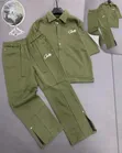 Luxury Button Down Up and Down Set - 1