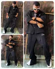 Luxury Button Down Up and Down Set - 4