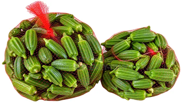 Organically Grown Okra - 1