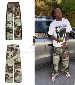 Luxury Camo Long Trouser and Baggy Jean