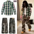 Luxury Camo Long Trouser and Baggy Jean - 5