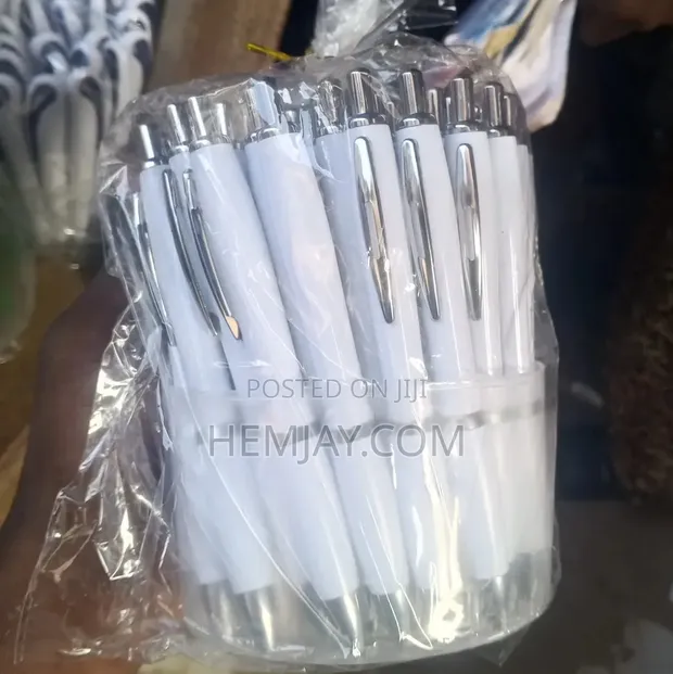 50pcs Pack of Printable White Body Pens - 1