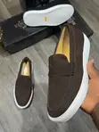Hermes White Sole Loafers - 3