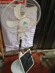 Jinling 16-Inch Fan mai Sake Gina Baturi da Hasken Rana/Wuta - 2
