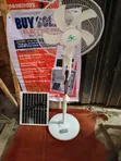 Jinling 16-Inch Fan mai Sake Gina Baturi da Hasken Rana/Wuta - 4