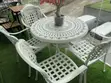 Arden Jirgin Waje na Karfe don Cin Abinci tare da Tebur - Sabon - 2