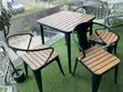 Ingantacciyar Waje Kujerun Dining na Waje - 2