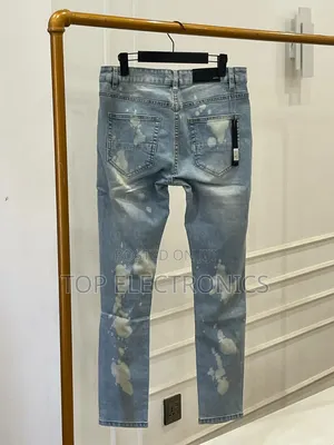 Amiri High Quality Straight Jeans - Brand New