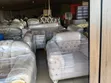 7-Seater Chesterfield Fabric Sofa Set with Table - 1
