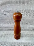 Classic 20cm Bamboo Wooden Pepper Grinder and Salt Mill - 1