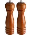 Classic 20cm Bamboo Wooden Pepper Grinder and Salt Mill - 2