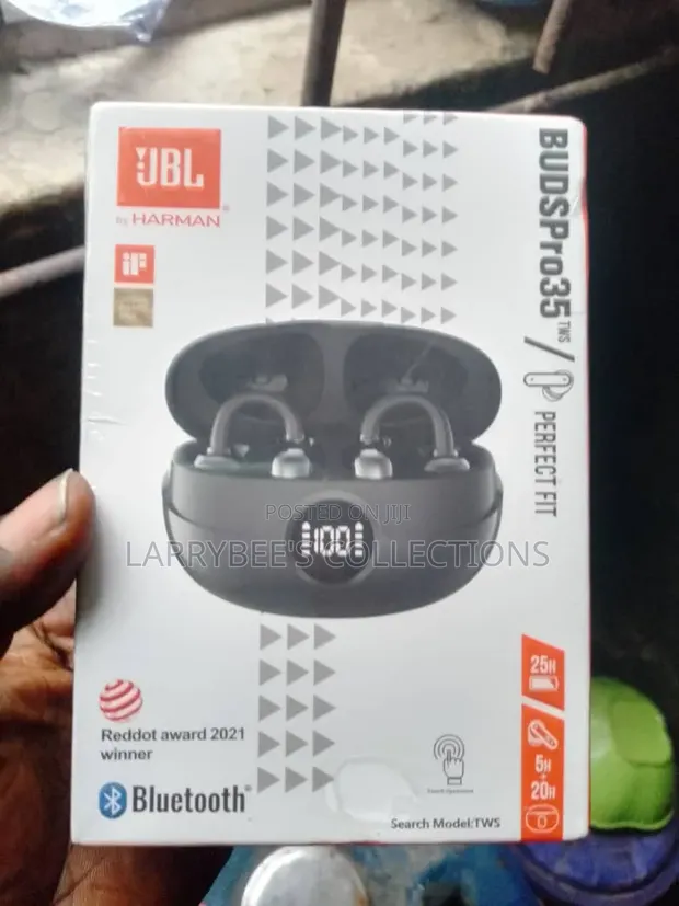JBL Budspro35 Bluetooth Earbuds - Black - 1