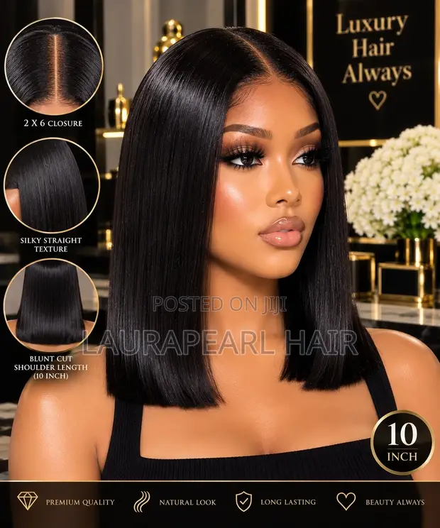 SDD Bonestraight Natural Colour Hair Unit - 1