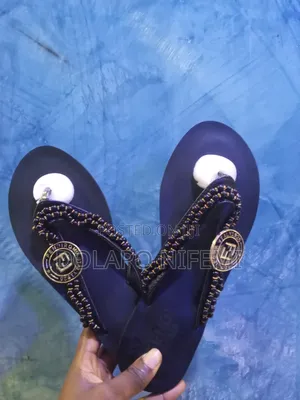 Louis Vuitton Women's Slippers - Classic Black Leather