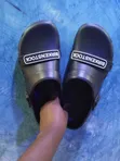 Louis Vuitton Women's Slippers - Classic Black Leather - 4