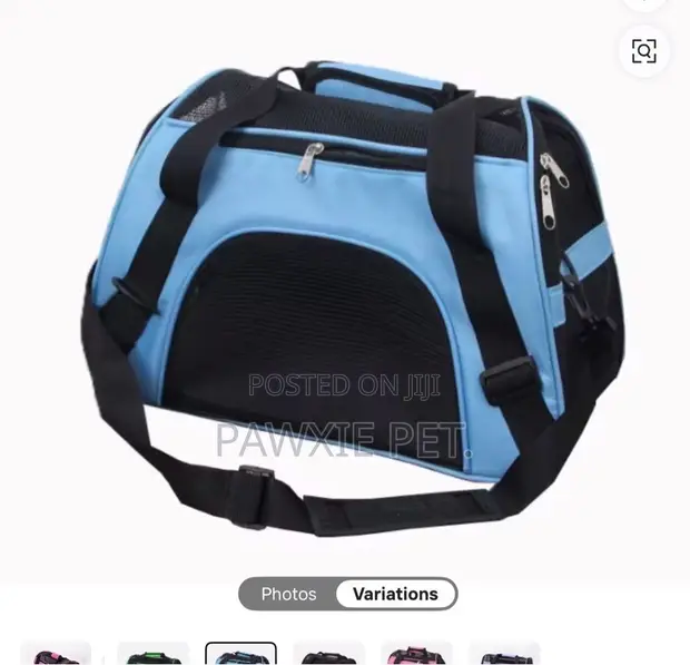 Pet Carrier Bag - Blue - 1