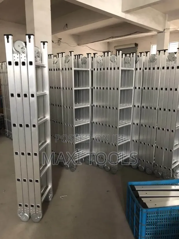 Boss 4x6 Multipurpose Aluminum Ladder - 1