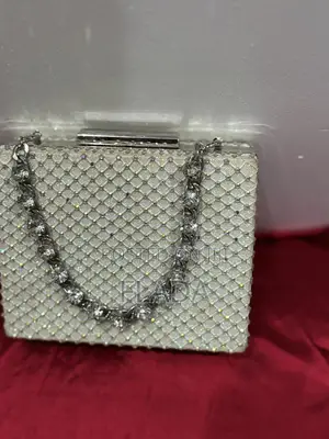 Luxury Rhinestone Box Evening Clutch Bag