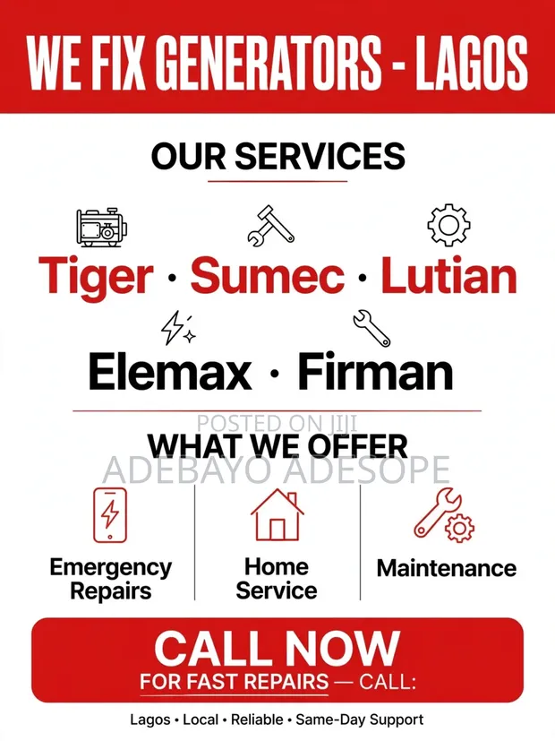 Generator Repair & Installation Services - 1
