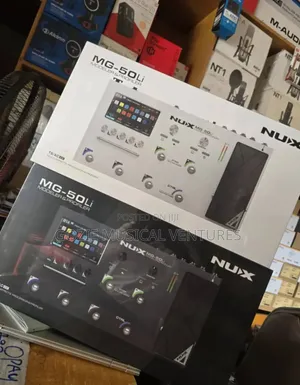 NUX MG-50Li Multi-Effect Guitar Processor (Black/White)