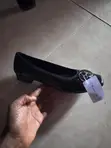 Olivia Fan Block Low Heel Ladies Cover Shoe - 4