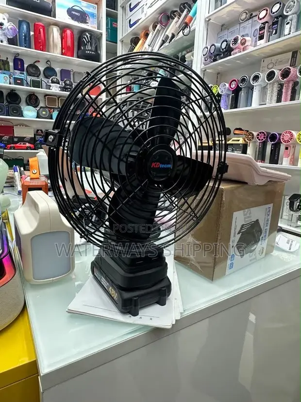 KDtecm Rechargeable Fan - 1