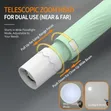 Telescopic Zoom Torch Light Mai Recharge - 5