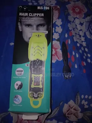 Rechargeable Hair Clipper with Accessories