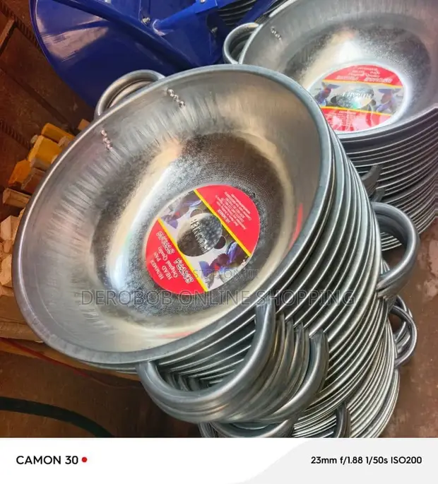 Durable Aluminum Washing Bowl - 1