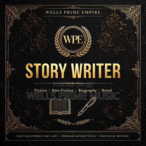 Professional Story, Ghostwriter & Song Lyric Writer - 1