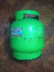 Green 5kg Domestic Gas Cylinder (Refurbished) - 2