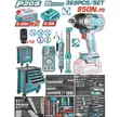 369-Piece Tool Set with 20V Impact Wrench - 2
