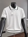Louis Vuitton Luxury Collar Neck Shirt - Baby Blue - 2