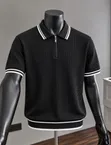 Louis Vuitton Luxury Collar Neck Shirt - Baby Blue - 4