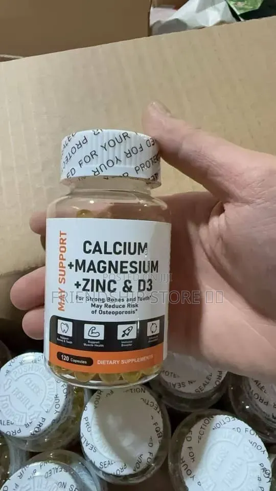 Calcium Magnesium Zinc D3 Supplement - 1