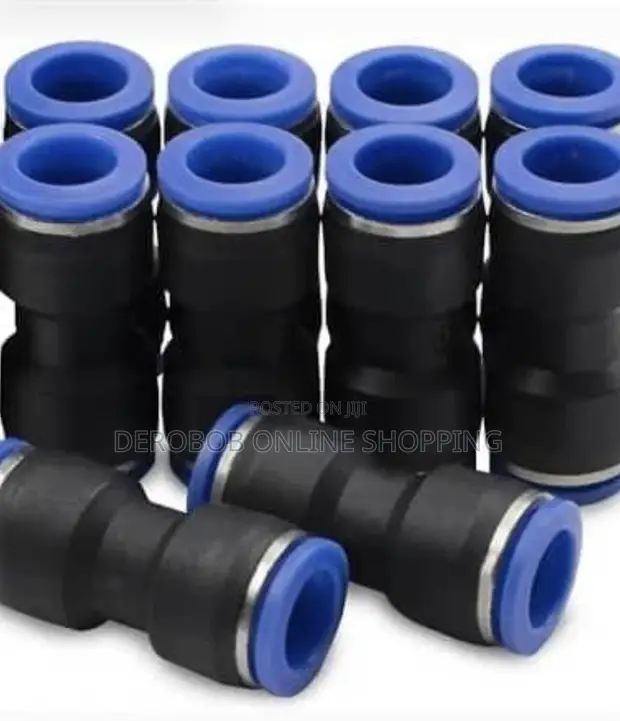 Pneumatic Push-to-Connect Straight Union Fitting - 1