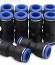 Pneumatic Push-to-Connect Straight Union Fitting - 1