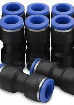 Pneumatic Push-to-Connect Straight Union Fitting