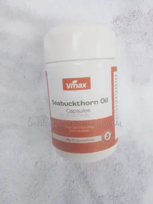 VMax Sea Buckthorn Oil Capsules: Antioxidant & Omega Rich
