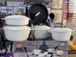 UCC LIFE 11pcs Cookware Set - Black - 2