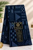Ankara Zaki - Yards 6, 100% Cotton, Blue - 2