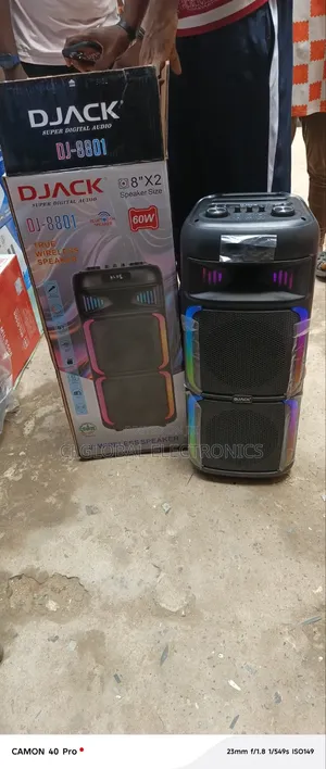 Djack DJ-8801 60W True Wireless Bluetooth Party Speaker