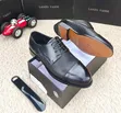 Lanzo Vanni Brown Leather Shoes - 1