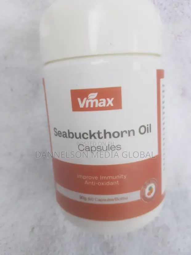 VMax Sea Buckthorn Oil Capsules: Daily Natural Wellness - 1