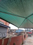 Brand New Blue Carport for Two Cars - 1